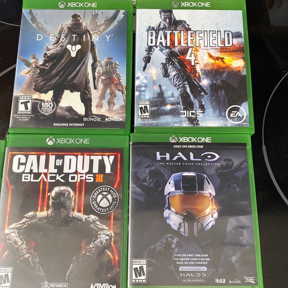 COPY - Xbox one games